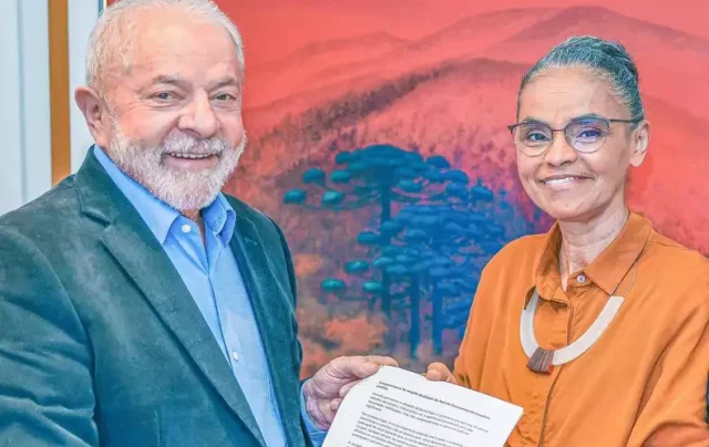 Lula e Marina Silva