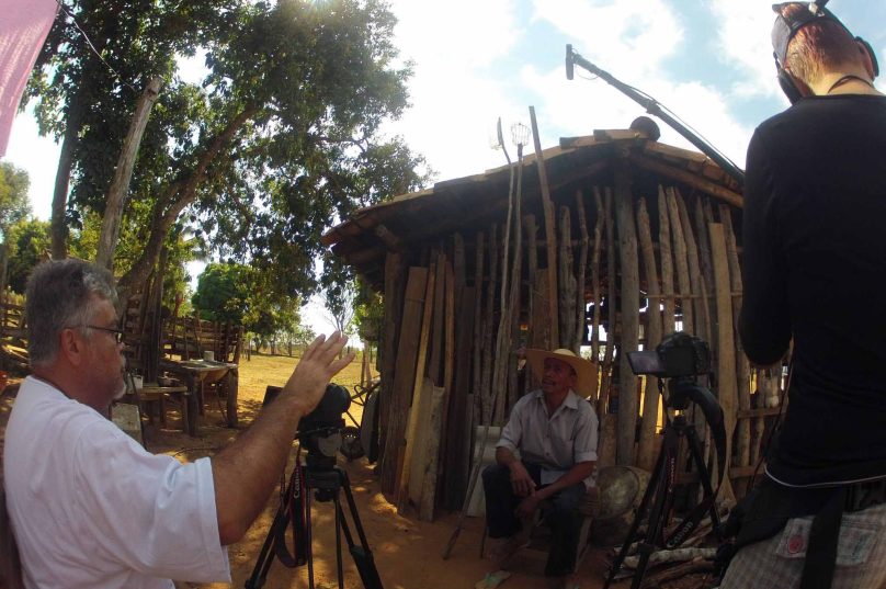 Making of do documentário  "Apocalipse no Cerrado". Foto: Divulgação