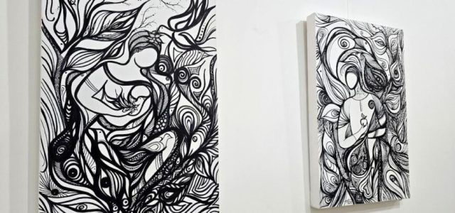 A abertura ocorreu no Solar dos Mellos, com a inauguração da mostra "Caminhos", da artista plástica Lecy Navega. (Foto: Divulgação)