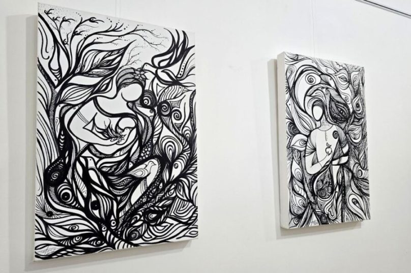 A abertura ocorreu no Solar dos Mellos, com a inauguração da mostra "Caminhos", da artista plástica Lecy Navega. (Foto: Divulgação)