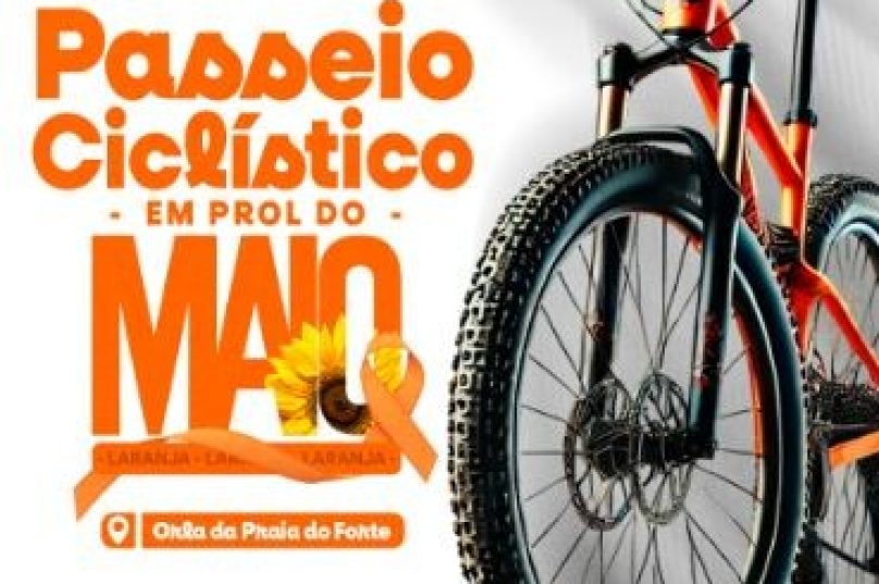 As atividades terão início às 15h, com um passeio ciclístico na Orla do Forte. (Foto: divulgação)
