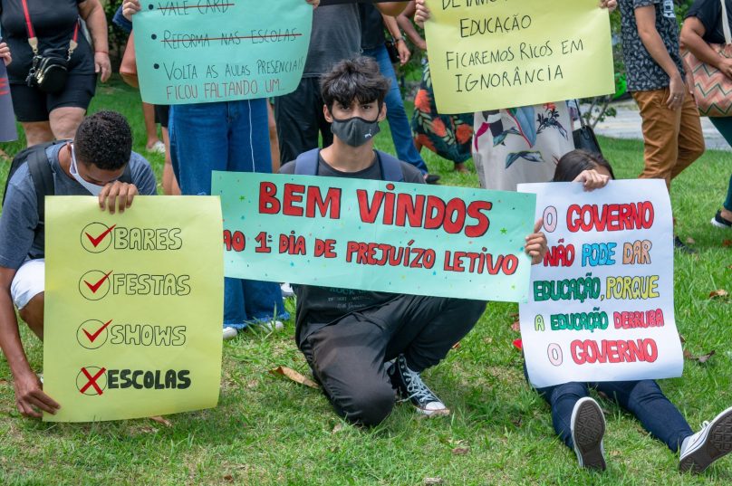 Manifestação Volta às Aulas - 07-02-2022-7