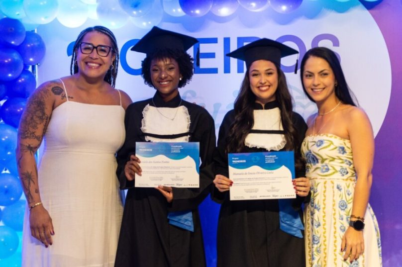 Manuela e Daniele venceram a etapa nacional do Pioneiros