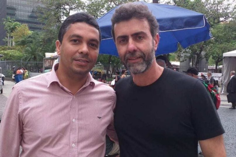 Marcel e Marcelo Freixo