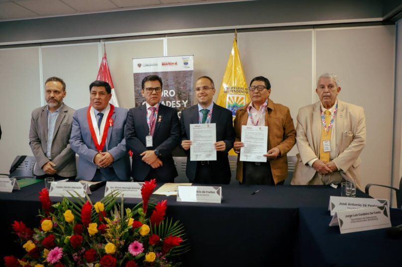 Maricá assina três protocolos de intenção com cidades do Peru durante missão oficial liderada pelo vice-prefeito / divulgação