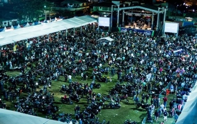 O evento acontece no espaço do Clube Azul e Branco. Foto divulgação