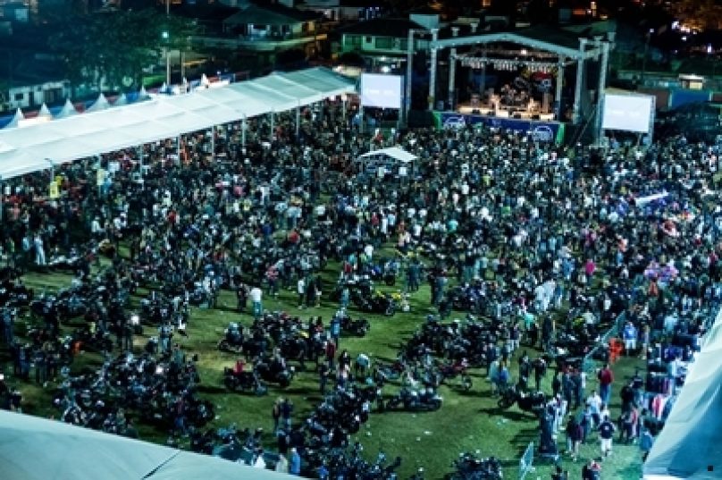 O evento acontece no espaço do Clube Azul e Branco. Foto divulgação