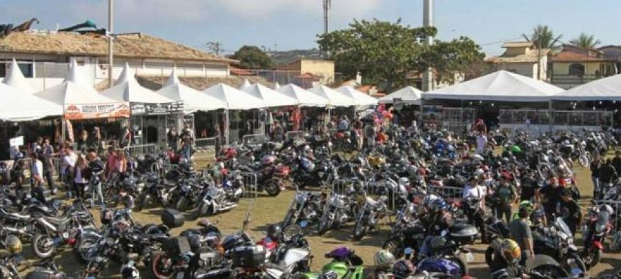 O encontro de motociclistas no balneário é um dos principais do Estado do Rio de Janeiro. Foto Divulgação/ internet