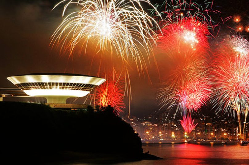 Show da virada em Niterói/ Foto reprodução