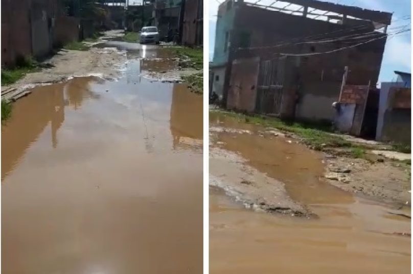 Nova Espeança alagada Macaé