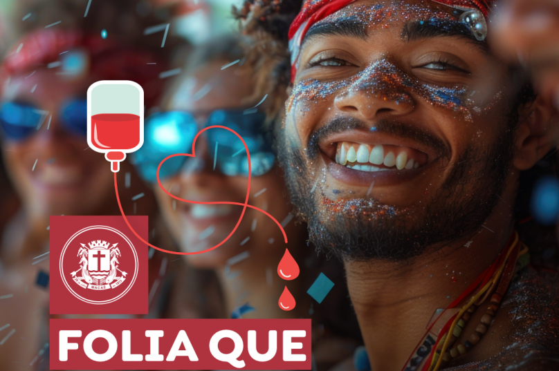 Hemocentro de Macaé recebe campanha de doação de sangue antes do Carnaval / divulgação