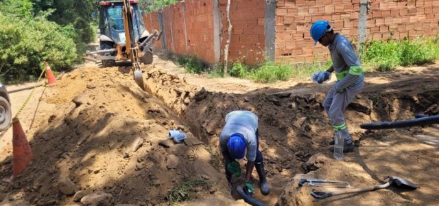 As obras na Comunidade Quilombola vão beneficiar 52 famílias com saúde e dignidade / Divulgação