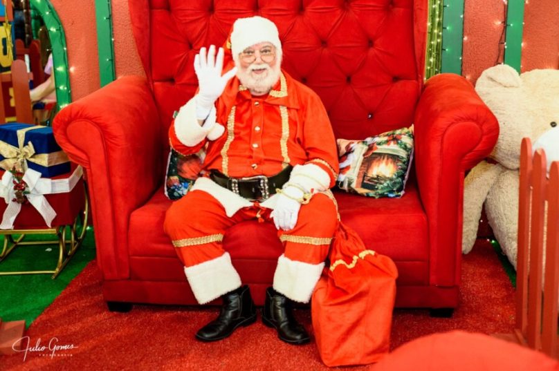 Papai Noel no Park Lagos papai noel