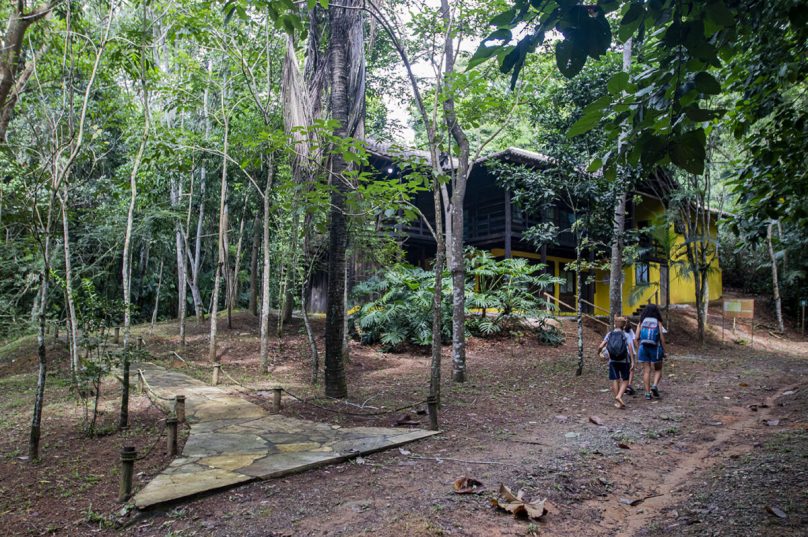 Visita do prefeito ao Parque Municipal Atalaia. Macaé/RJ.