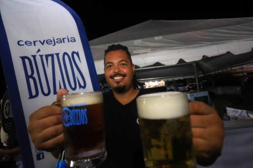 Patrocinadora Cultural desta terceira edição do Festival de Churrasco, a Cervejaria Búzios comercializará chopes a partir de R$10. Foto Jorge Ronald