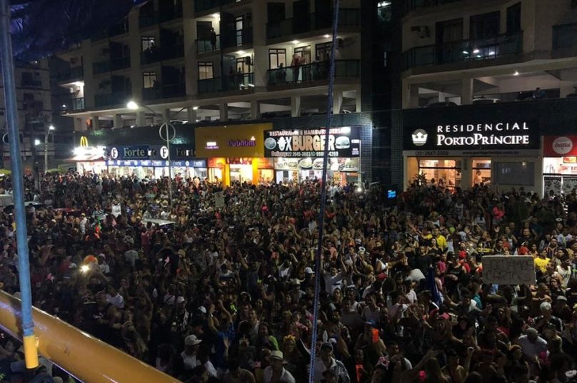 Na noite desta terça, começou a circular em Cabo Frio o cancelamento dos blocos de rua na cidade. Mas, na manhã desta quarta-feira (5), a assessoria disse que nada foi definido. Foto reprodução PMCF