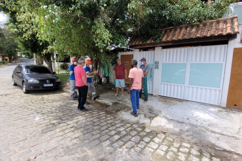 Prefeitura e Prolagos fazem força-tarefa no bairro Manguinhos, em Búzios