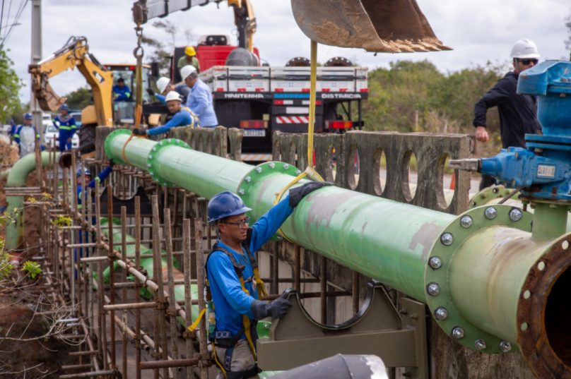 Prolagos também realizou a modernização de trechos de adutores em diversas partes do sistema