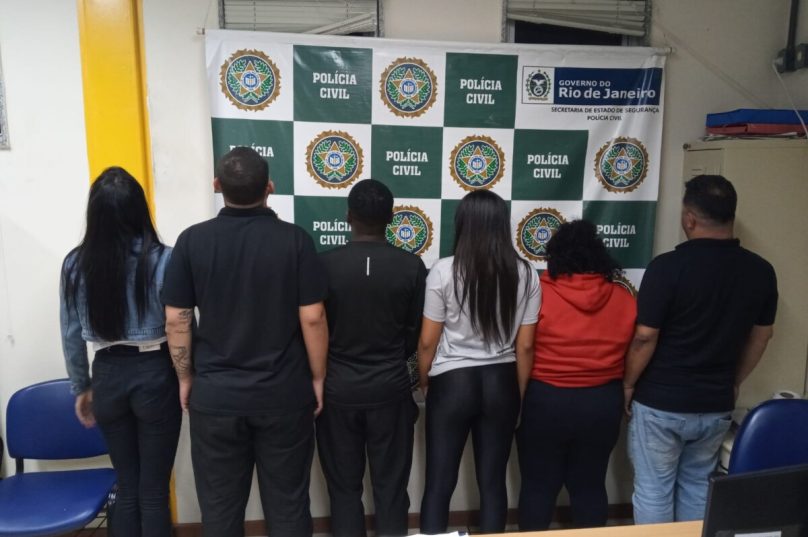 Quadrilha de estelionatários foi levada para a 128 DP_Divulgação