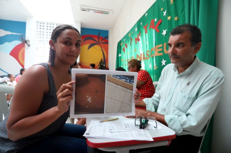 Repasse é destinado às famílias que tiveram suas residências atingidas pelas chuvas de dezembro de 2022. Foto Jorge Ronald