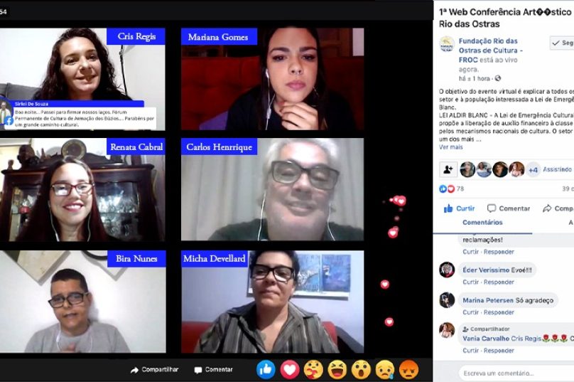 Representantes-da-Fundação-e-do-Conselho-Municipal-de-Cultura-apresentaram-a-lei-de-emergência-cultural-e-responderam-as-dúvidas-em-webconferência_Foto-Jorge-Ronald-1