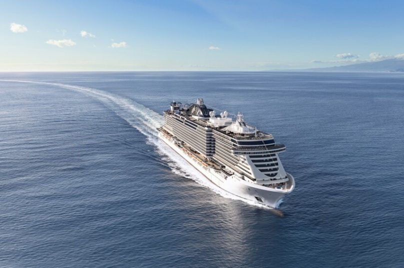 Pier Mauá recebe mais de 327 mil visitantes na temporada de cruzeiros 2024/2025 e reforça agenda de eventos para 2025 / foto divulgação - MSC Seaview