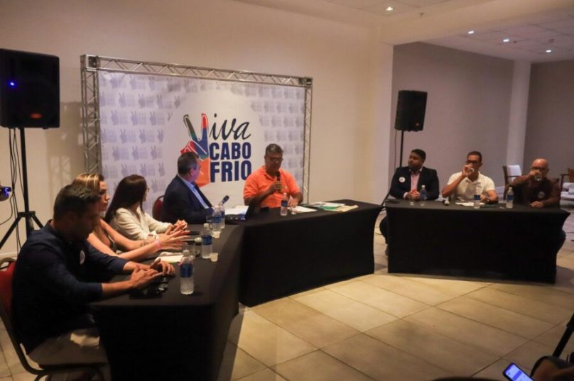 Sabatina Prefeitos CF - Movimento Viva Cabo Frio/ Reprodução