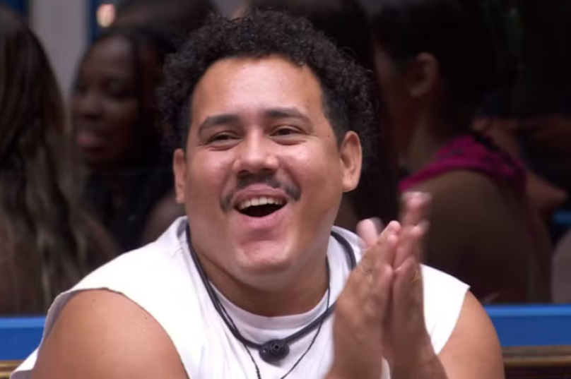 Lucas é o mais novo Líder do BBB 24 — Foto: Globo