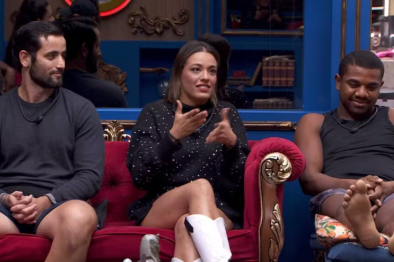 Beatriz vence a 12ª Prova do Líder do BBB 24 — Foto: Globo