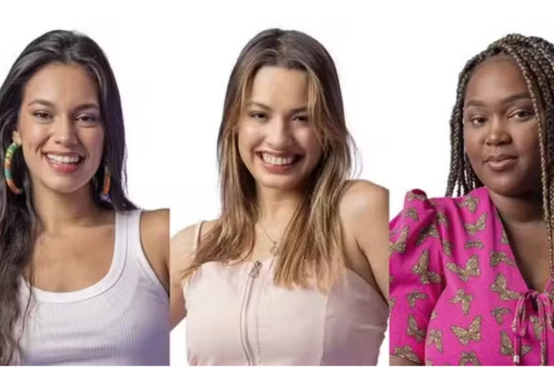 Quem está no Paredão do BBB 24? Alane, Beatriz e Raquele formam a 13ª berlinda — Foto: Globo