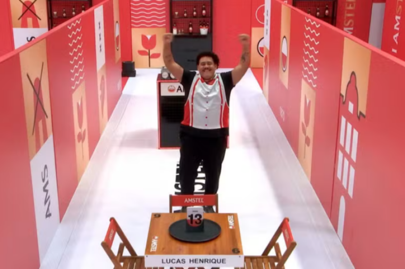 Lucas Henrique é o Líder do BBB 24 pela quinta vez — Foto: Globo