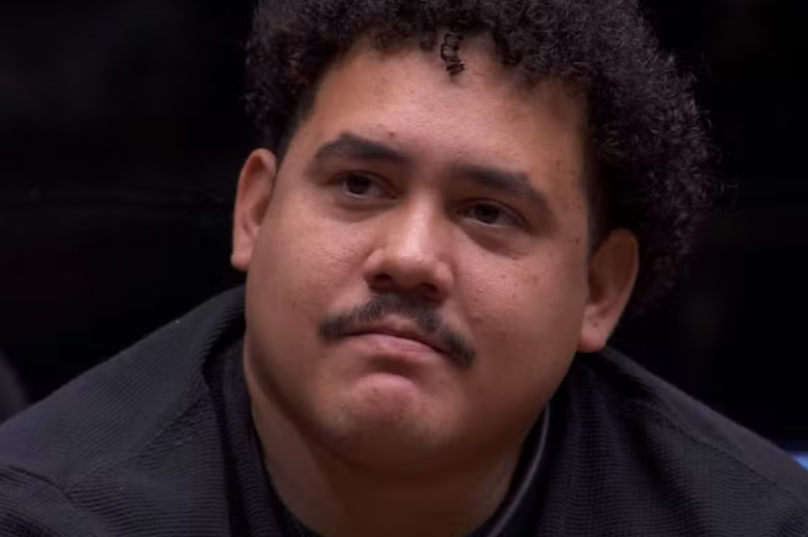 Lucas Henrique é o eliminado do BBB 24 — Foto: Globo