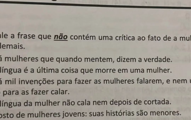 Prova Prefeitura de Macaé – Banca: FGV/ Reprodução