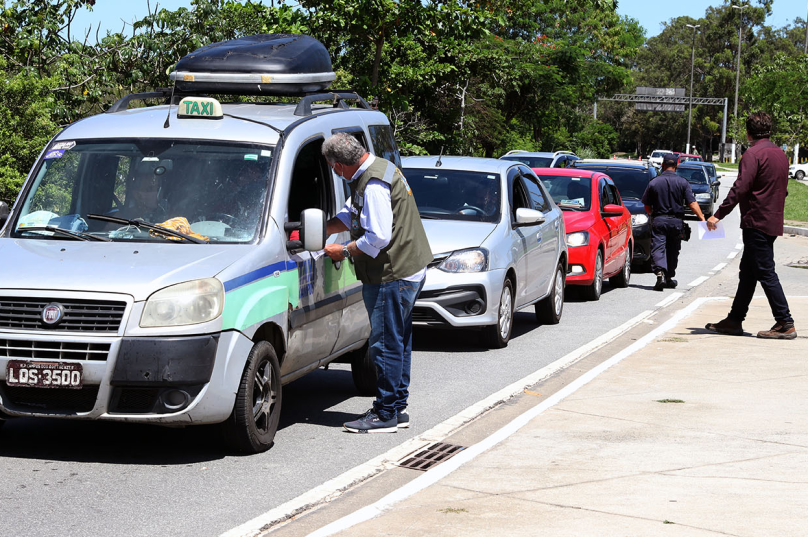 Barreira Sanitária de Macaé. Imagem: Ana Chaffim | PMM