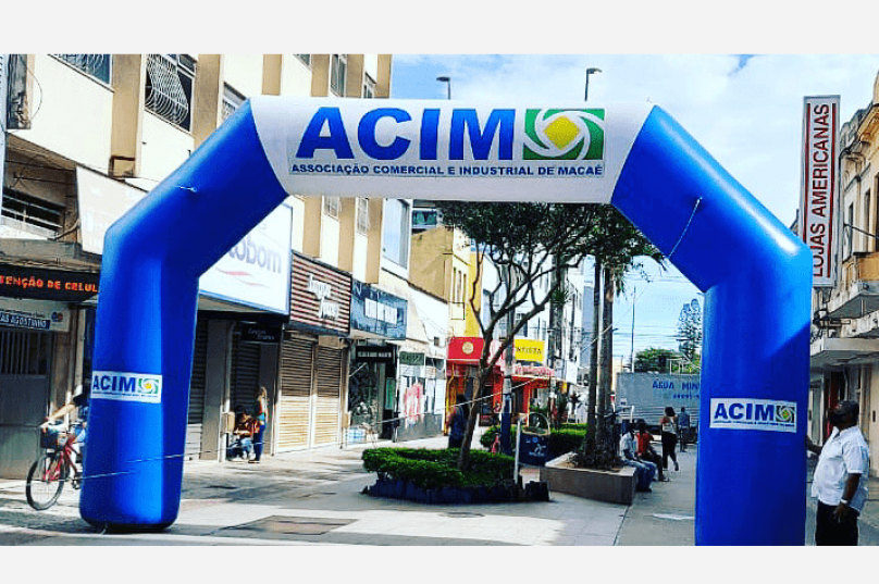 Proposta visa a reabertura do comércio em Macaé. Imagem: ACIM | Divulgação