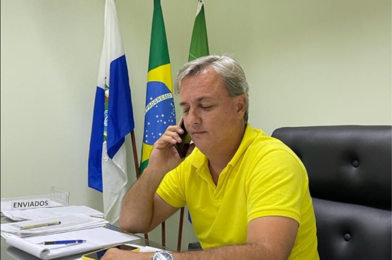Prefeito de Búzios, Alexandre Martins. Imagem: Redes Sociais