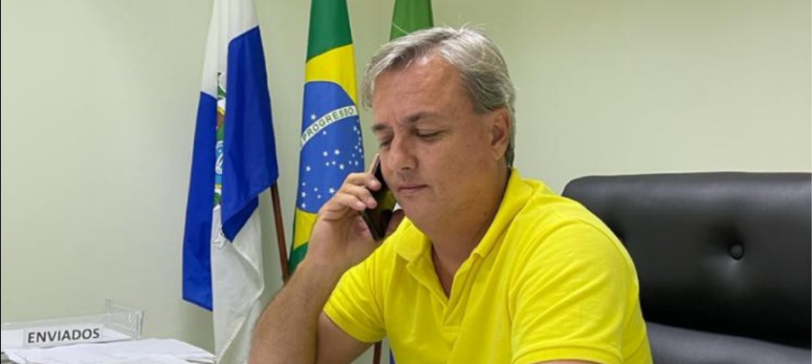 Prefeito de Búzios, Alexandre Martins. Imagem: Redes Sociais