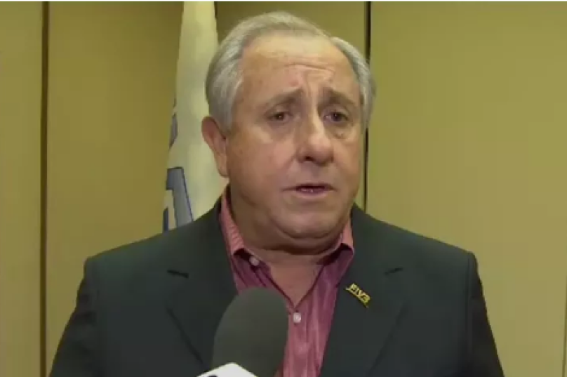 Ary Graça, presidente da Federação Internacional de Vôlei Imagem: Reprodução | SporTV.