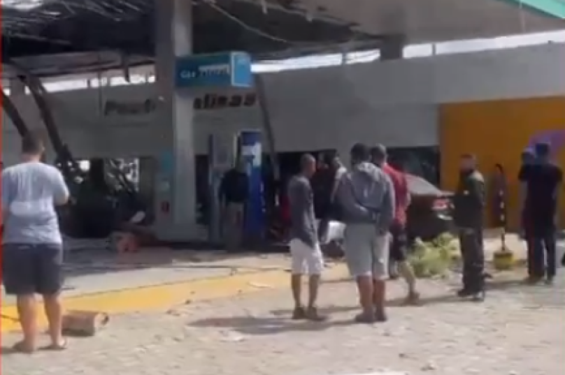 O acidente foi na manhã desta quinta-feira (11). Foto redes sociais