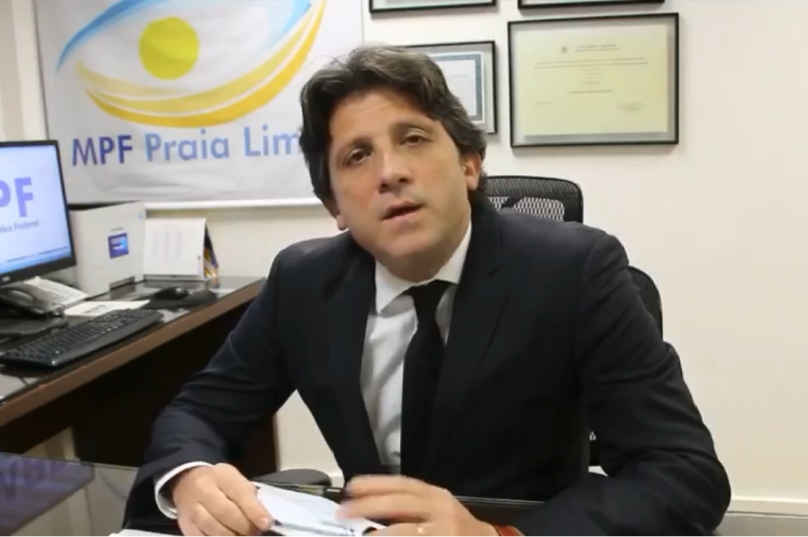 Procurador Leandro Mitidieri, representante do Ministério Público Federal (MPF) pela Procuradoria da República em São Pedro da Aldeia. Imagem: Reprodução/Redes Sociais