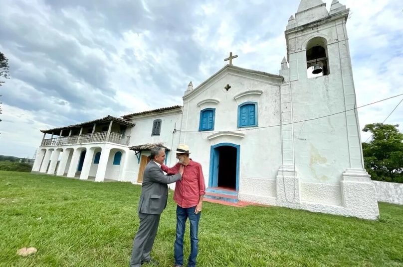 A Fazenda Campos Novos em Cabo Frio, será restaurada com verba do fundo. Foto divulgação.