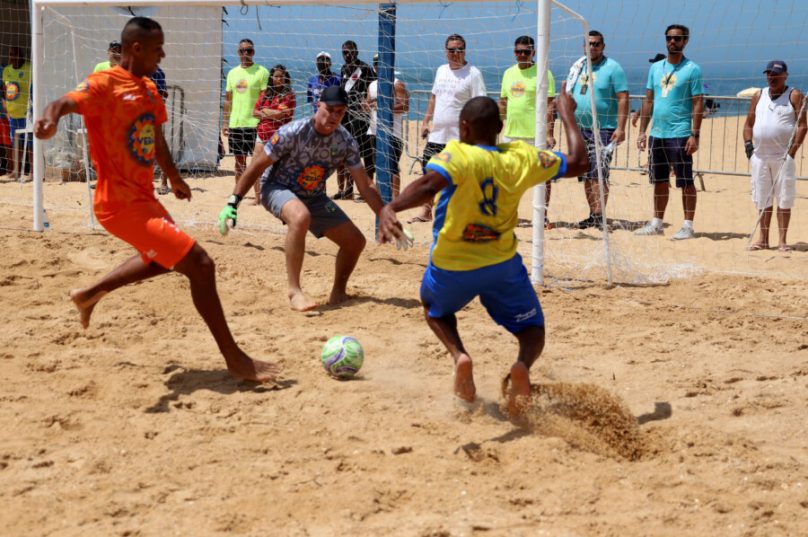 Imagem do Jogo das Estrelas realizada durante o Sesc Verão 2023.

Foto Ana Chaffin