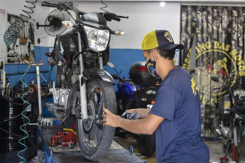 Loja é muito procurada pelos motociclistas da cidade | Foto: Divulgação/Shopping das Motos