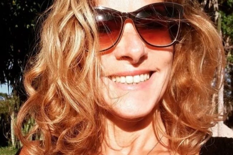 Teka com seu caracteristico sorriso que  acolhe nas Caravelas