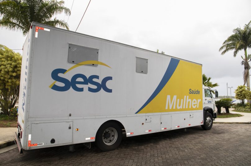 Unidade do Sesc Saude Mulher ja chegou a Rio das Ostras para realizacao de exames foto Allexandre Costa