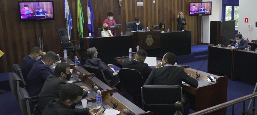 Sessão aconteceu nesta terça-feira (23) | Foto: Reprodução/Câmara Municipal de Cabo Frio