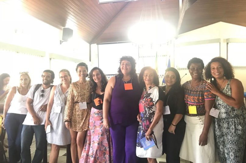 Da esquerda pra direita: Vera Verne (Artes Visuais), Kleber Souza (Música), Clarice  e Andrea Amélia (Artes Cênicas ), Sabata Belgrano e Shana (Audiovisual), Sandra e Mayza Vilarinho (Artesanato), Beth e Roselene (Cultura Tradicional)♡