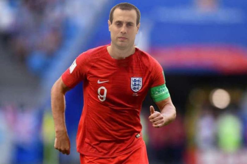 Denis Kuck em ação pela Inglaterra