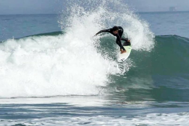 Trip no Peru, uma rasgada no crítico da onda. Foto: Alessandro Coelho
