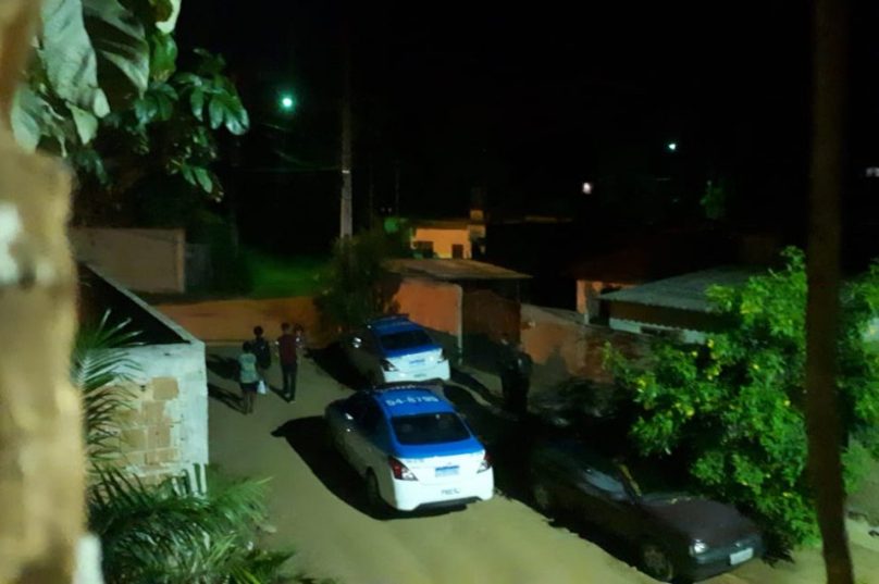 Policiais próximo ao confronto. Foto: Divulgação
